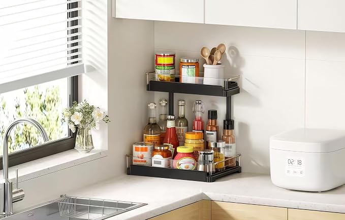 heart & home 1-Pack Under Sink Storage Organizer - Image 4