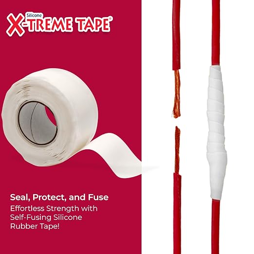 X-Treme Tape MOCAP Heavy Duty Electrical Tape, Self-Fusing Silicone Rubber - Image 2