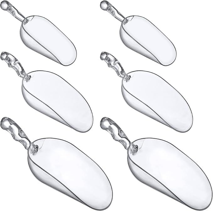 Amazing Abby - Elsa - Plastic Ice Scoops, Plastic Utility Scoops, 5/12/24-Ounce - Image 6