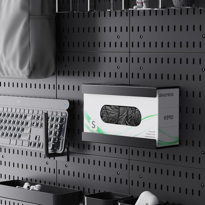 Magnetic Glove Box Holder, Disposable Glove Dispenser Wall Mount, Metal Glove - Image 7