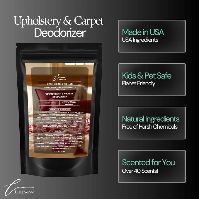 Cashmere Cedar Carpet Freshener Powder: Powerful Odor Eliminator - Image 6