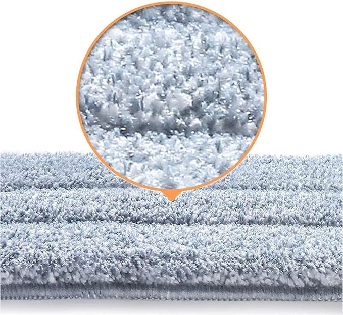 10 Pack 13 * 4.9" Generic Mop Pads Mop Head Refill Washable Wet/Dry Mops Flat - Image 4