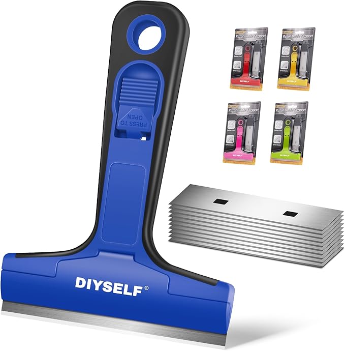 DIYSELF 1 Pack Razor Blade Scraper by DIYSELF