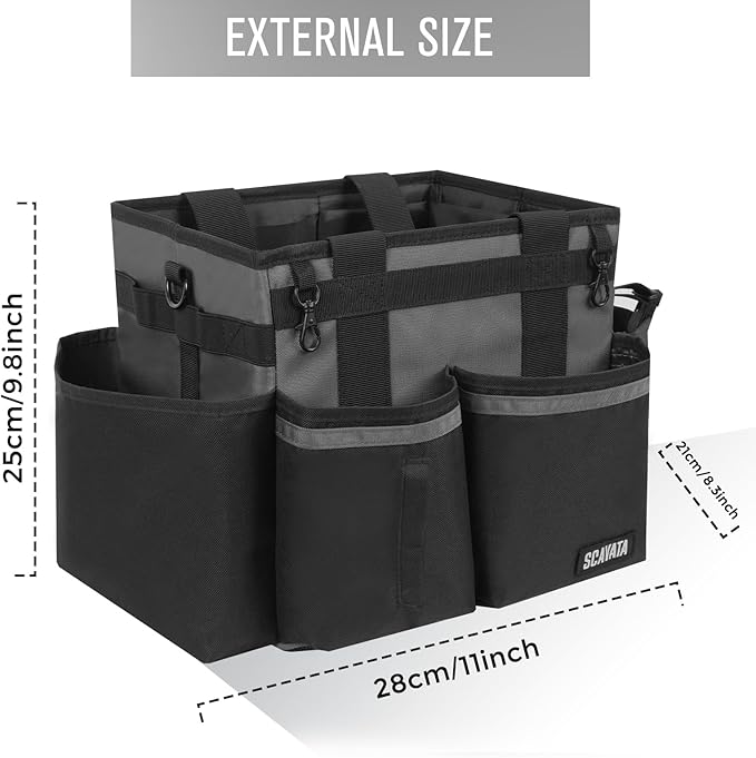 Compact Wearable Cleaning Caddy, Small Cleaning Caddy Supplies Organizer - Image 5