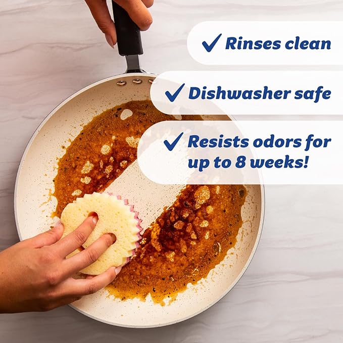 Scrub Daddy 4 Scrub Daddy Sponges & 4 Scrub Mommy Kitchen Sponges - Image 6