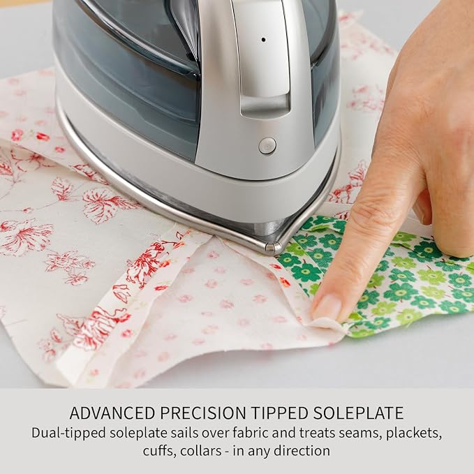 Panasonic NI-QL1100L Cordless Steam/Dry Iron, 1500W Wide Stainless Steel Plate - Image 3