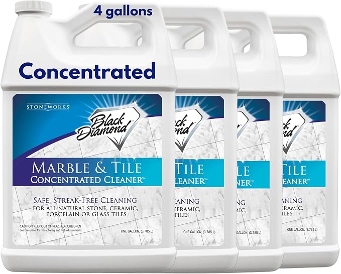 Black Diamond Stoneworks MARBLE & TILE FLOOR CLEANER. Great by BlackDiamondStoneworks