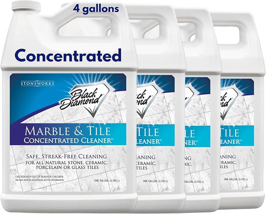 Black Diamond Stoneworks MARBLE & TILE FLOOR CLEANER. Great by BlackDiamondStoneworks
