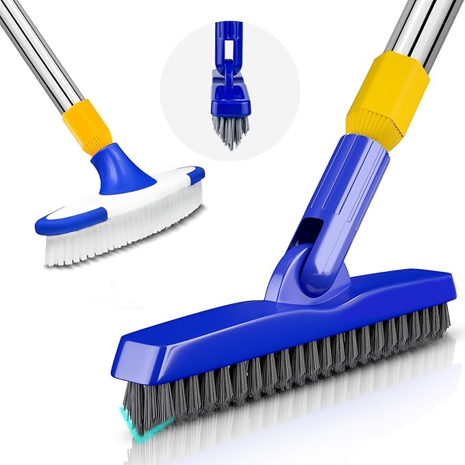 ITTAR Grout & Scrub Brush Combo, Floor Scrubber by ITTAR