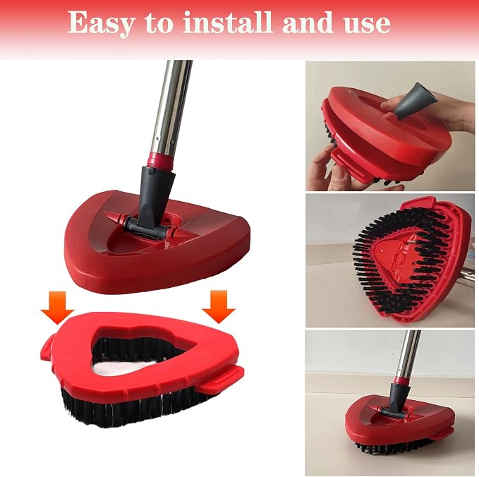 Spin Mop Replacement Handle and Mop Base Replacements - Image 4