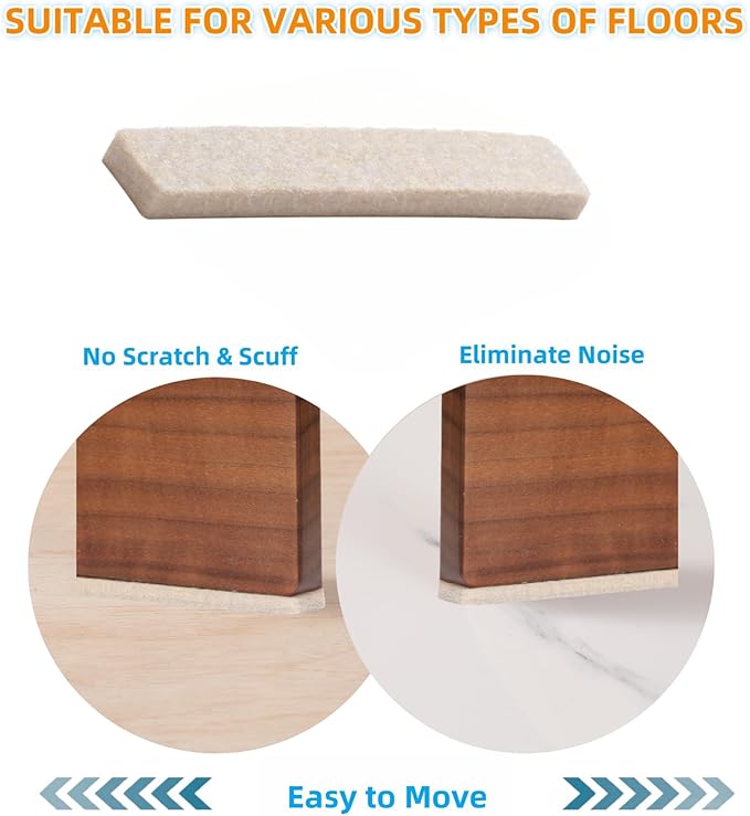 Furnigear Felt Strips with Adhesive Backing - Image 5