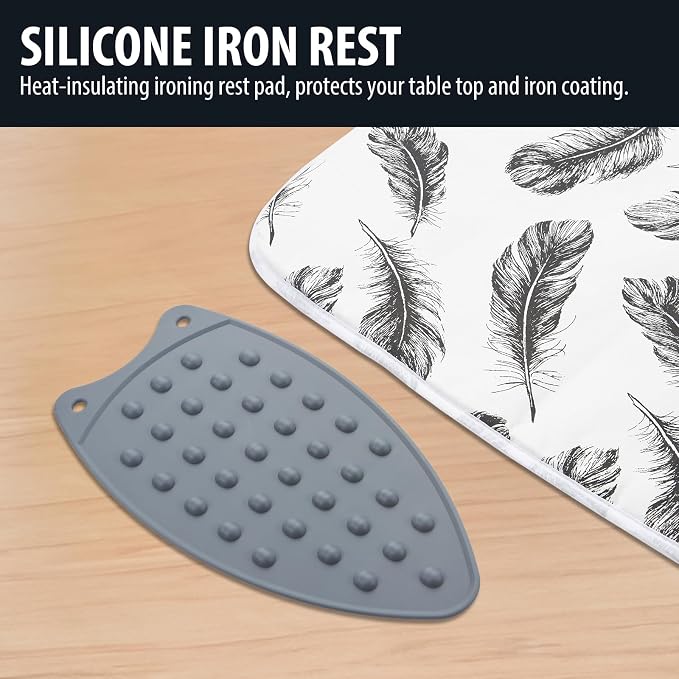 Seiritex Ironing Mat, Portable Ironing Pad 39.4 x 18.9 inch Table Top Iron - Image 5