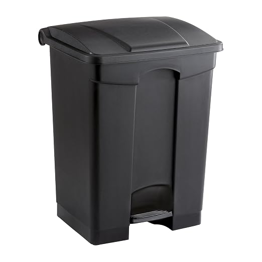 Safco Step On Plastic Trash Can - Image 3