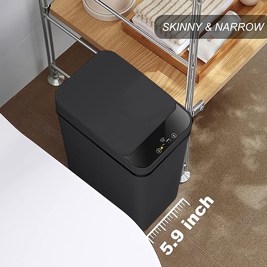 Yatmung Touchless Bathroom Trash Can - Image 3