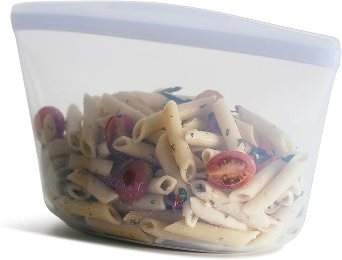 Stasher Premium Silicone Reusable Food Storage Bowl, Sous Vide, Dishwasher by Stasher