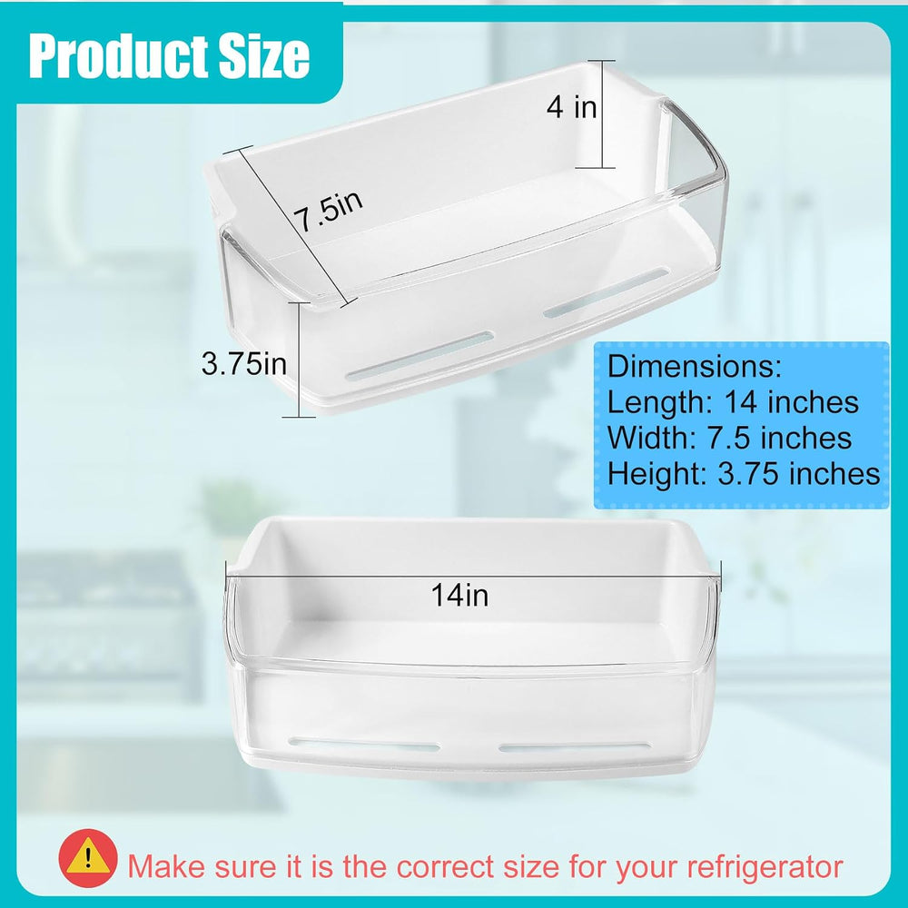 AAP73631502 Refrigerator Door Shelf Basket Bin (Top Right) Compatible with lg...