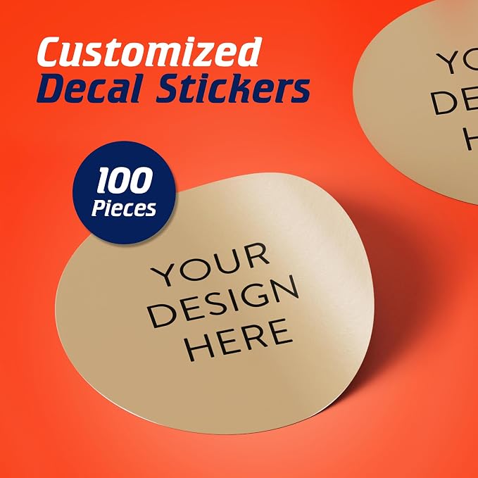 100 Custom Vinyl Stickers - Image 2