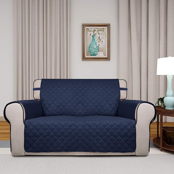 PureFit Reversible Quilted Sofa Cover, Water Resistant Medium Slipcover - Image 2