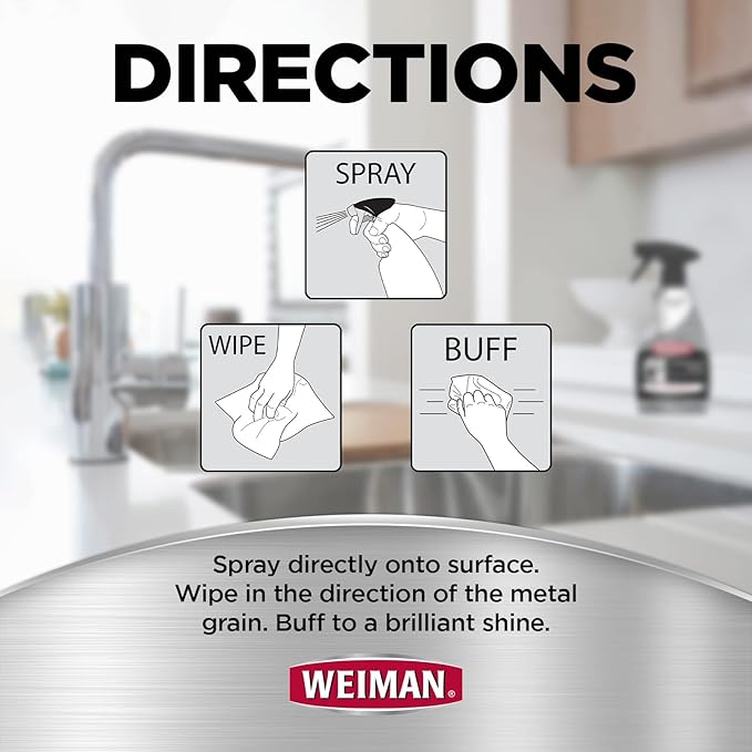 Weiman Stainless Steel Cleaner and Polish - Image 7
