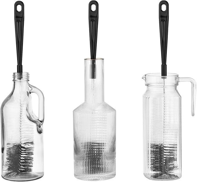 ALINK 3-Pack Long Black Bottle Cleaning Brush - Image 6