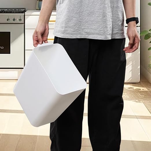 Zopnny 3-Pack 4.5 Gallon Plastic Small Trash Can Wastebasket, Slim Waste Basket - Image 5