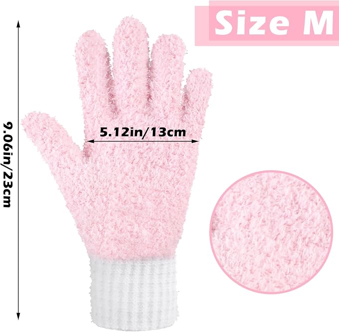 Bencailor 3 Pairs Microfiber Plant Dusting Gloves Leaf Cleaning Gloves - Image 3
