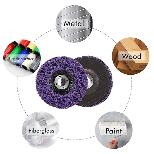 10 Pack Strip Discs Rust Remover Wheel Stripping Wheel - Image 6