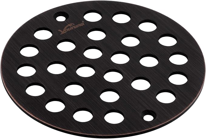 4-Inch Screw-in Shower Strainer Drain Cover Replacement Floor Strainer - Image 3