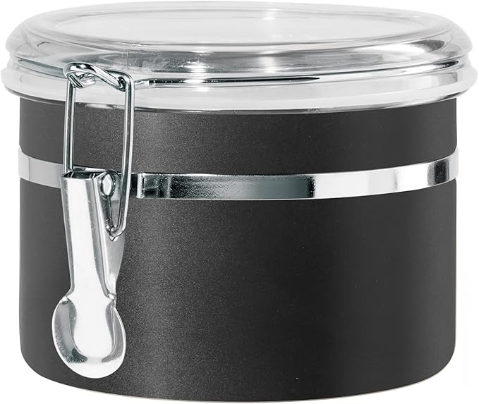 Oggi Stainless Steel Kitchen Canister 26 fl oz, Food Storage, Pantry Storage. by OGGI