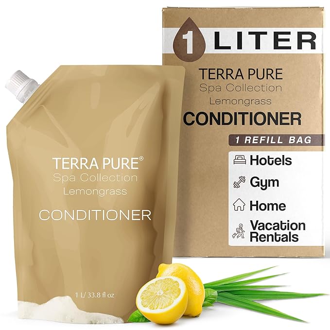 Terra Pure Spa Collection 1 Liter Conditioner Refill Bag by 1-Shoppe
