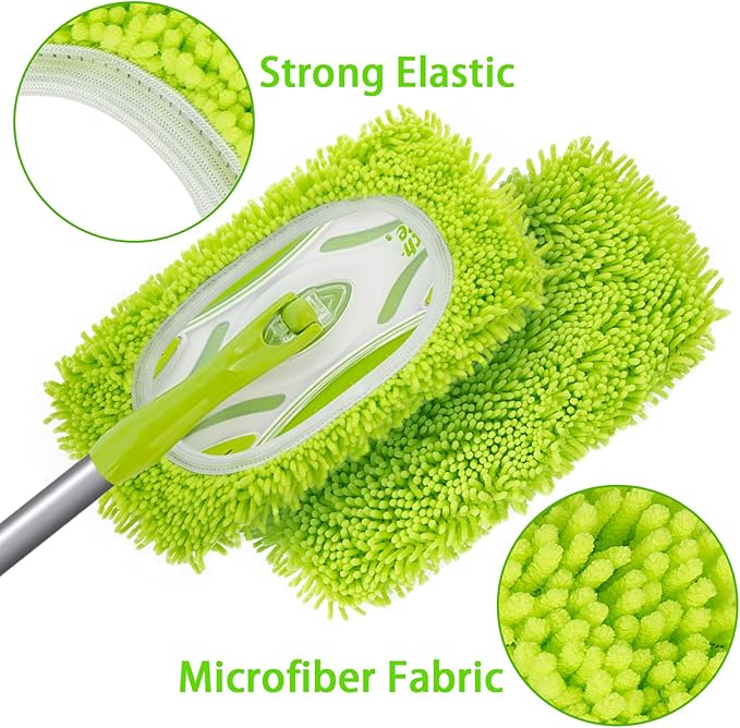 Reusable Dry Sweeping Cloths Microfiber Wet Mop Pads Compatible - Image 6