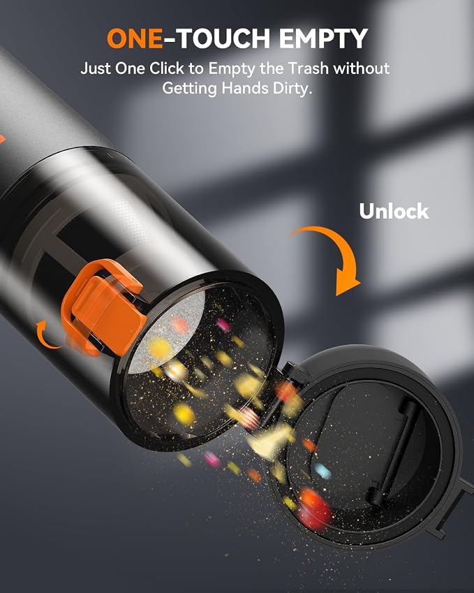 Car Vacuum, Handheld Vacuum Cordless - Image 8