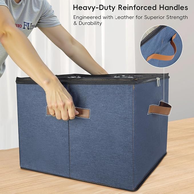 Shoe Organizer for Closet, 2 Pack Shoe Storage Bins - Image 6