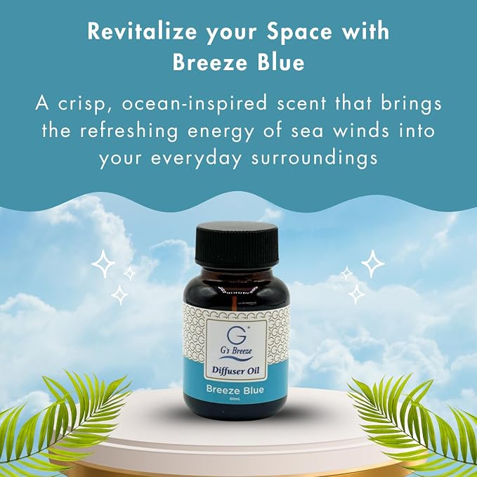 G's Breeze Breeze Blue Diffuser Oil Refill - Image 2