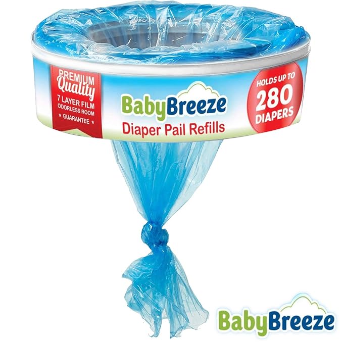BabyBreeze Diaper Pail Refill Bags Compatible - Image 3