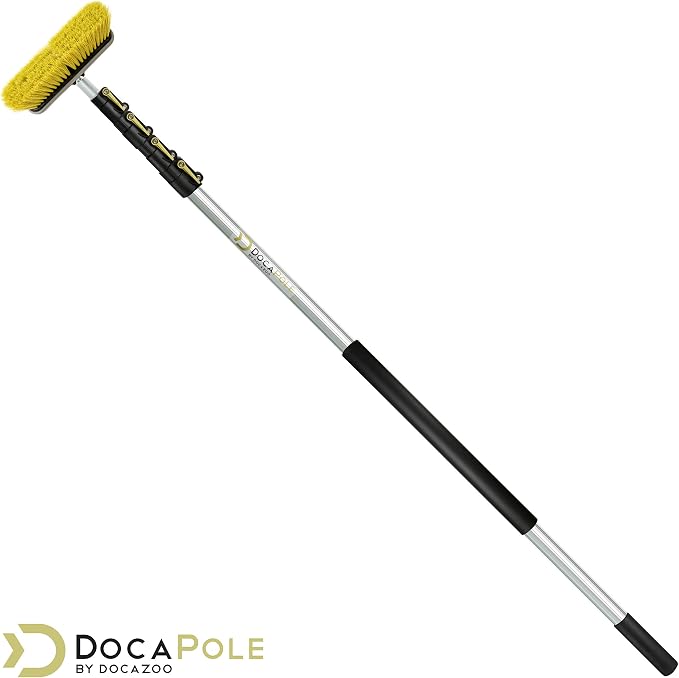 DOCA Scrub Brush 7-30 Ft with Long Handle Extension Pole - Image 2