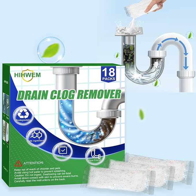 Drain Clog Remover Powder Sink Drain Cleaner - Image 8