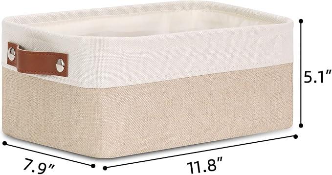 DULLEMELO Small Collapsible Fabric Basket - Image 2