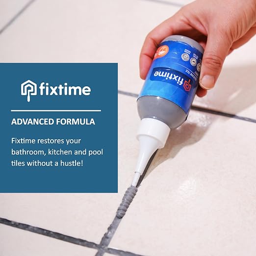 Silicone Tile Repair Kit – Premixed Fast-Drying Gray Caulk, and Sealer - Image 5