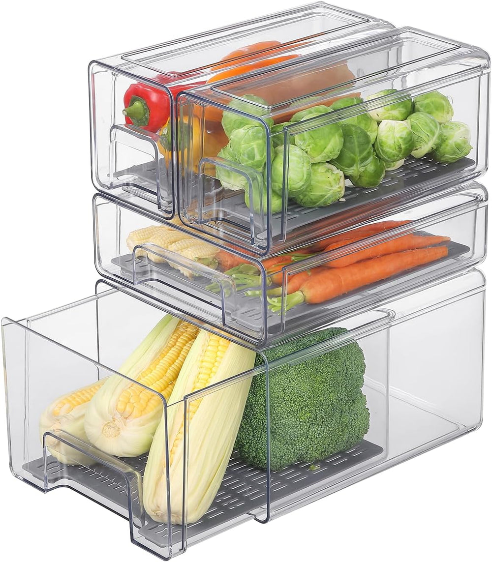 Refrigerator Organizers and Storage Drawers (Complete Set)