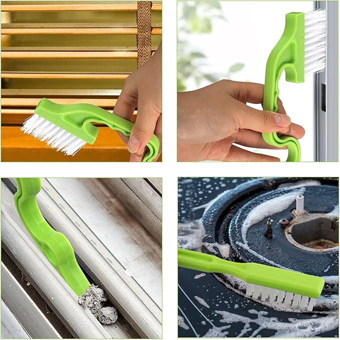 8 Pack Grout Cleaner Brush, Hand-held Groove Gap Cleaning Tools Tile Joint - Image 5