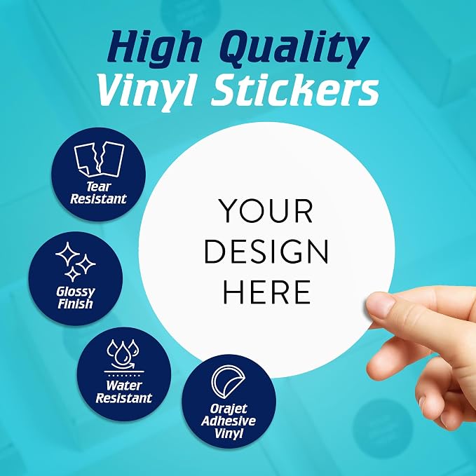 100 Custom Vinyl Stickers - Image 3