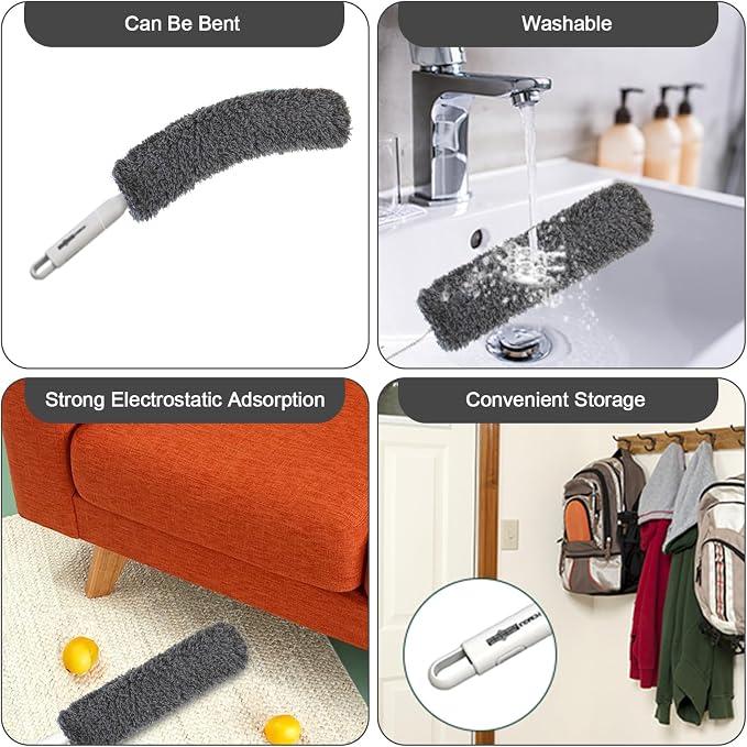 Microfiber Duster, Dusters for Cleaning, Hand Duster - Image 5