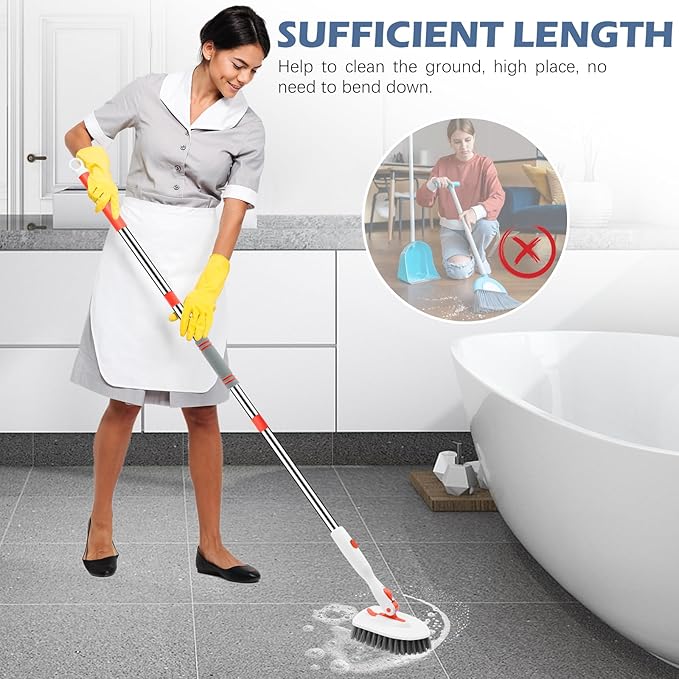 SetSail 4-in-1 Tile Tub Floor Scrubber - Image 7