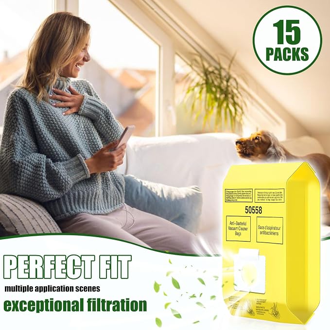 15 Pack Vacuum Cleaner Bags Fit - Image 7