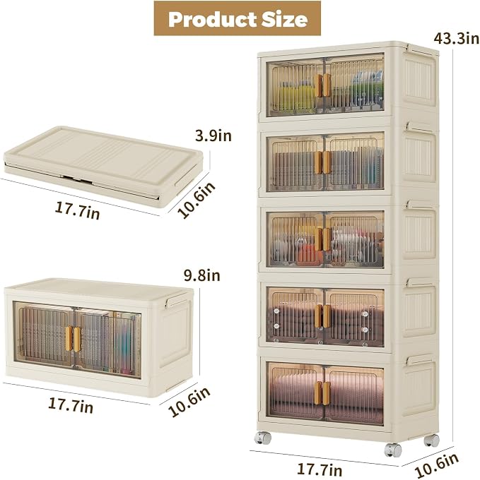 28 Qt Plastic Storage Bins - Image 2