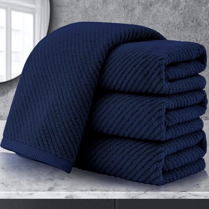 VOOVA & MOVAS Bathroom Hand Towels Set of 4, Towel Gift Set by VOOVAMOVAS