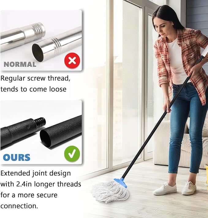 Indoor Cotton Mops for Floor Cleaning - Image 3