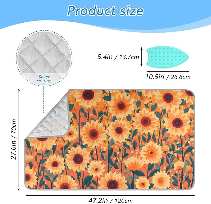 Ironing Mat Portable Ironing Pad Ironing Blanket - Image 2