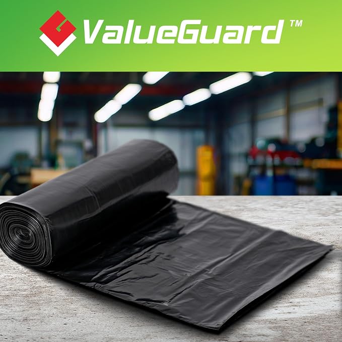 150 Count 55-60 Gallon Trash Bags, Large Garbage Bags Sturdy & Tear-Resistant - Image 6